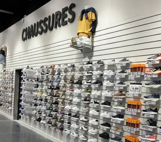 Rayon chaussures Espace des Marques Belz