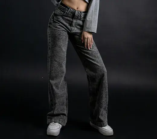 women’s charcoal grey jeans