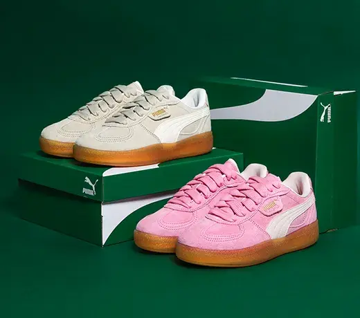 Zapatillas deportivas Puma Palermo en ante pastel para mujer