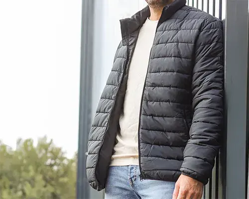 Leichte Herren-Daunenjacke zum günstigen Preis