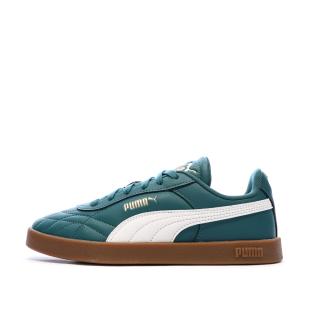 Baskets Vert Femme Puma Club Indoor vue 0