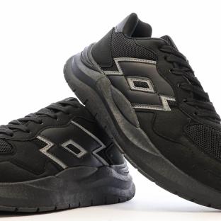 Baskets Noires Homme Lotto Twenty6 vue 0