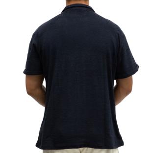 Chemise Marine Homme Paname Brothers CHARLY vue 0