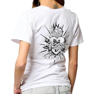 T-Shirt Blanc Femme Kaporal VALM vue 0
