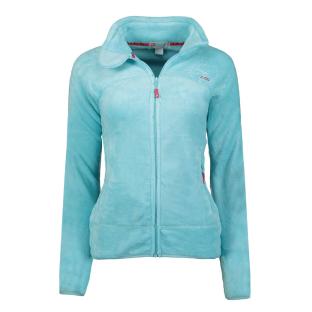 Veste polaire Turquoise Femme Geographical Norway Upaline vue 0