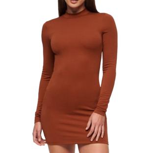 Robe Rouge Femme Superdry Mock vue 0