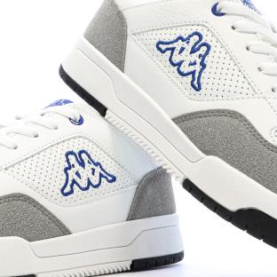 Baskets Blanches/Bleu Homme Kappa Logo Manis vue 0