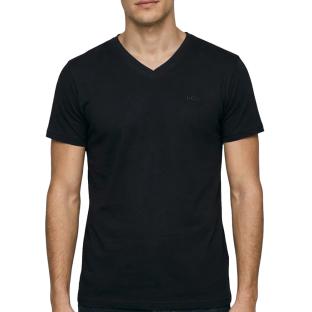 T-Shirt Noir Homme Lee Cooper GLC1986 vue 0