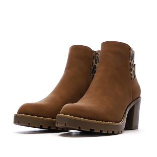 Bottines Marron Femme Only Heeled vue 0
