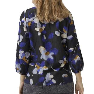 Chemise Noire à Motifs Femme Vero Moda Maternity Shirt Vip vue 0