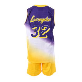 Juego de zapatillas Los Angeles púrpura/amarillo para niño Sport Zone ver 0