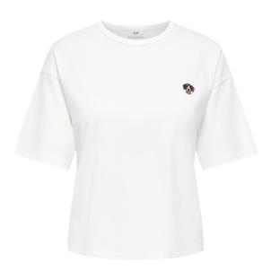 T-Shirt Blanc Femme JDY Cally vue 0