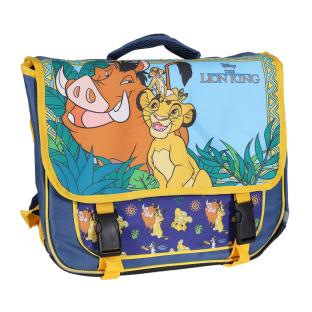 Cartable Bleu/Jaune Garçon/Fille Le roi lion vue 0