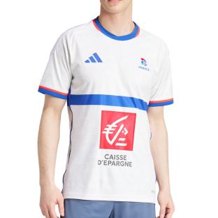 Frankreich Handball Nationaltrikot Weiß Herren Adidas 2024 Ansicht 0