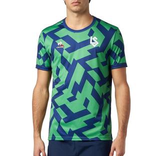 Herren Marine/Grün Rugby Trikot Le Coq Sportif Lausanne Ansicht 0