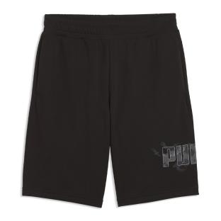 Short De Sport Noir Homme Puma Camo vue 0