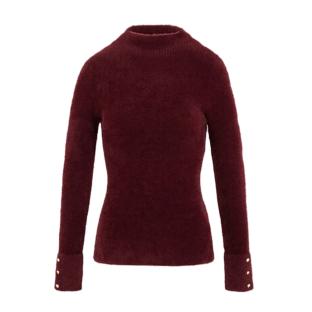 Pull Bordeaux Femme Morgan Morik vue 0