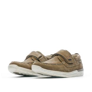 Chaussures bateaux Beige Homme TBS MATVELC vue 0