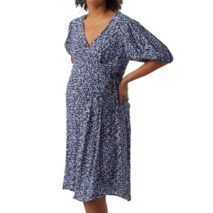 Robe Marine/Noir Femme Vero Moda MarternityHenna vue 0