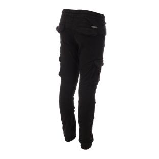Pantalon Noir Garçon Paname Brothers Carlos vue 0
