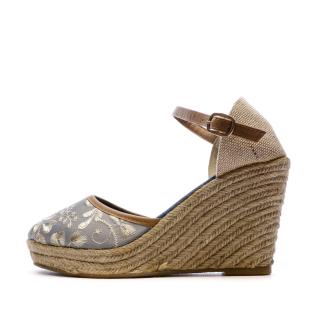Sandalias Beppi Mujer Azul/Flor ver 0