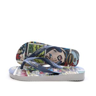 Tongs Bleus Garçon Havaianas Hav Top Marvel vue 0