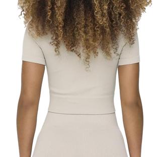 Top Beige Femme Only Jaia vue 0