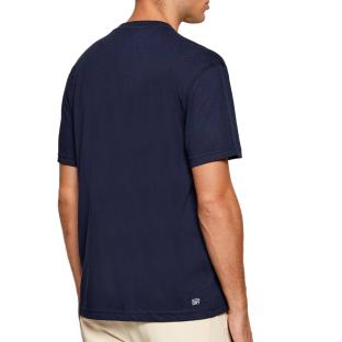 T-shirt Marine Homme Lacoste TH76181 vue 0