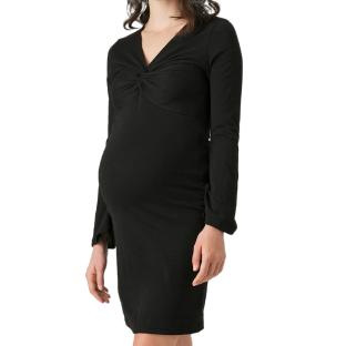 Robe de Grossesse Noir Femme Vero Moda Maternity Flared vue 0