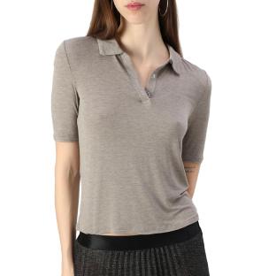 Women’s Grey Polo Shirt JDY Sanni 2/4 Photo of the Espace des Marques %store% store - view of %key%