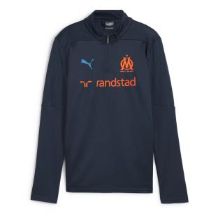 OM Sweat 1/4 Zip Training Navy Junior Puma 2024/2025 Photo of the Espace des Marques %store% store - view of %key%
