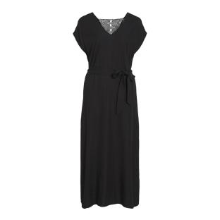 Women's black dress Vila Nensa Ankle Photo of the Espace des Marques %store% store - view of %key%