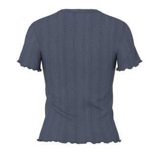 Camiseta de mujer azul marino Pieces Marie ver 0