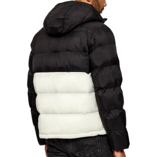 Daunenjacke Schwarz/Weiß Herren Calvin Klein Jeans Nylon Ansicht 0