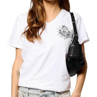 T-Shirt Blanc Femme Kaporal VALM vue 0