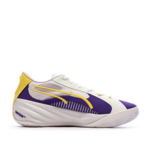 Chaussures de Basketball Blanches Homme Puma All-pro Nitro vue 0