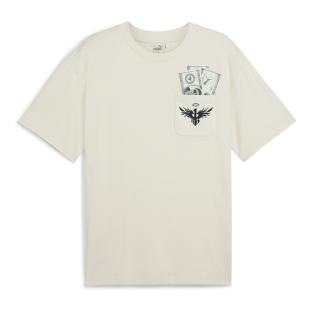 Puma Melo Men’s Beige T-shirt Photo of the Espace des Marques %store% store - view of %key%