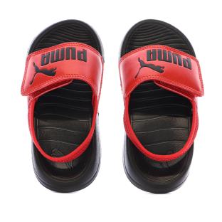 Sandales Noire/Rouge Enfant Puma Popcat 20 vue 0