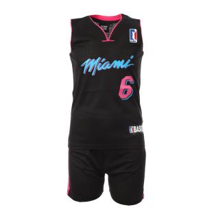 Set de baloncesto negro para niños Miami Heat Sport Zone DAPL5810 ver 0