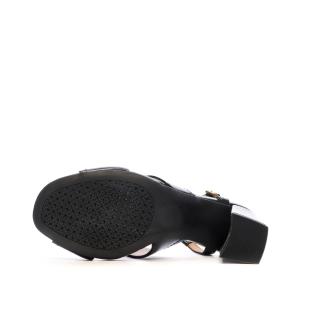 Sandales Noires Femme Geox Neraklia vue 0