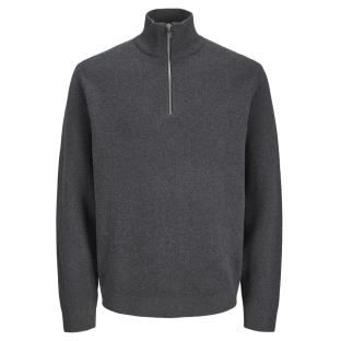 Pull Gris Homme Jack & Jones Milanoe vue 0