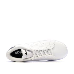Baskets Blanc/Noir Junior Adidas Advantage vue 0