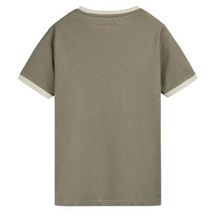 T-shirt Kaki/Beige Garçon Teddy Smith 61007493D vue 0