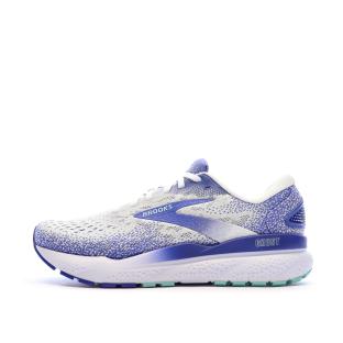 Chaussures de Running Blanc/Bleu Femme Brooks Ghost 16 vue 0