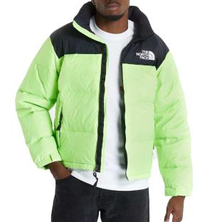 Chaqueta de pluma The North Face Retro Nuptse para hombre, verde/negro ver 0