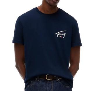 Tommy Hilfiger Signature C Men’s Navy T-shirt Photo of the Espace des Marques %store% store - view of %key%
