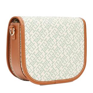 Green Women's Shoulder Bag Tommy Hilfiger Th Monoplay Leather Photo of the Espace des Marques %store% store - view of %key%