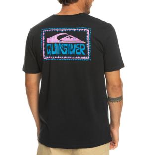Schwarzes Quiksilver Warpedframes Herren-T-Shirt Ansicht 0