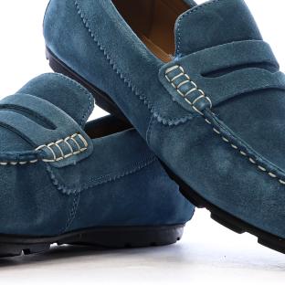 Mocassins Bleus Homme TBS Sailhan vue 0
