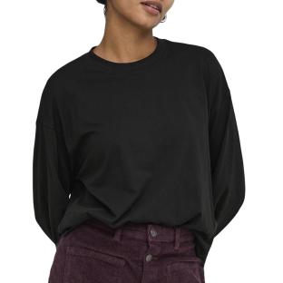 T-Shirt Manches Longues Noir Femme Only Happy1 vue 0